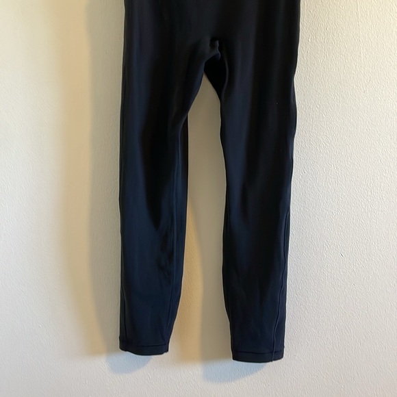 Athleta Transcend 7/8 Bodysuit Women’s Size Medium Yoga Athletic Workout Black - Picture 9 of 14